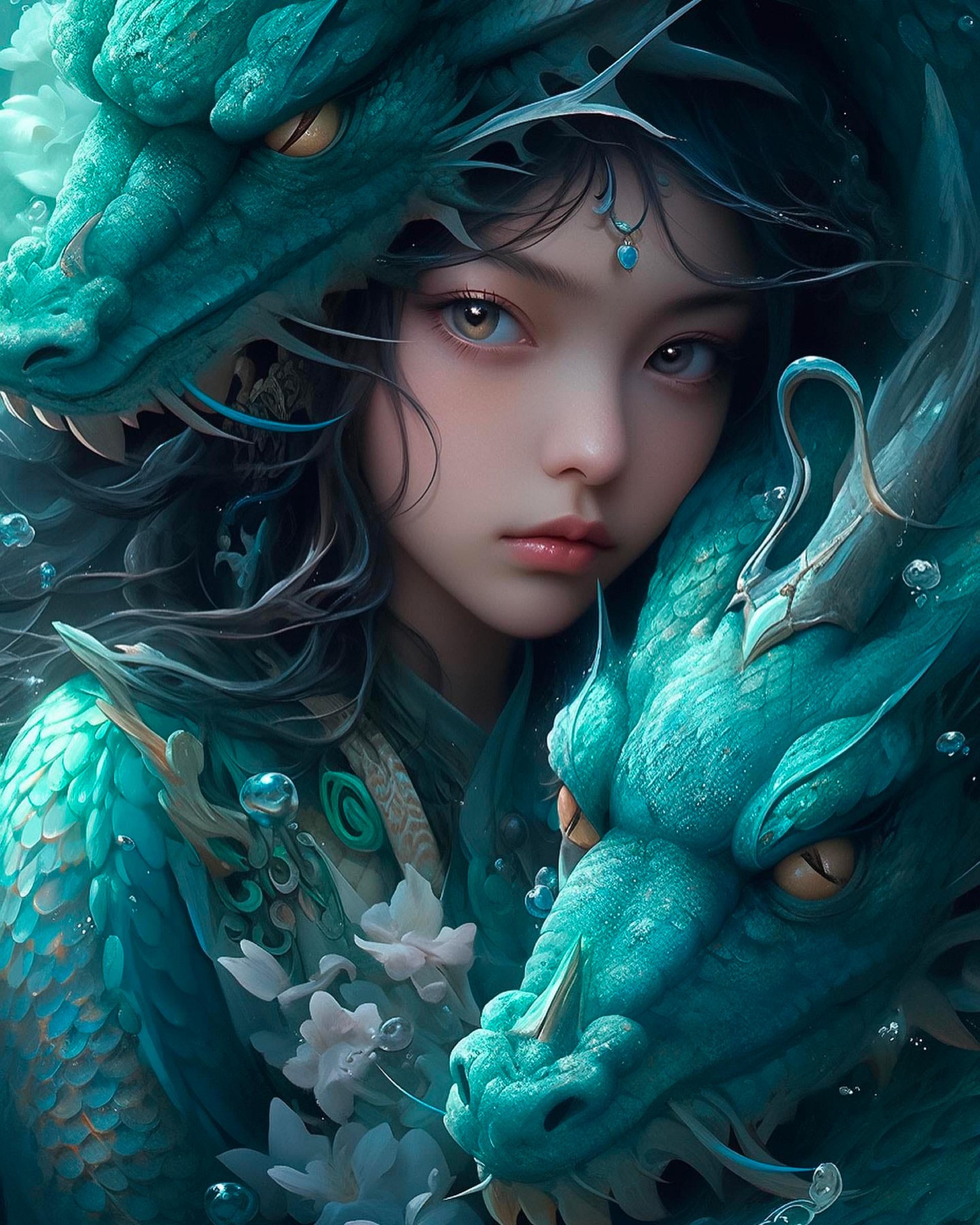 Écailles — créature et dragon de jade